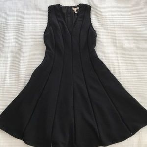 Rebecca Taylor Black Fit and Flare Dress